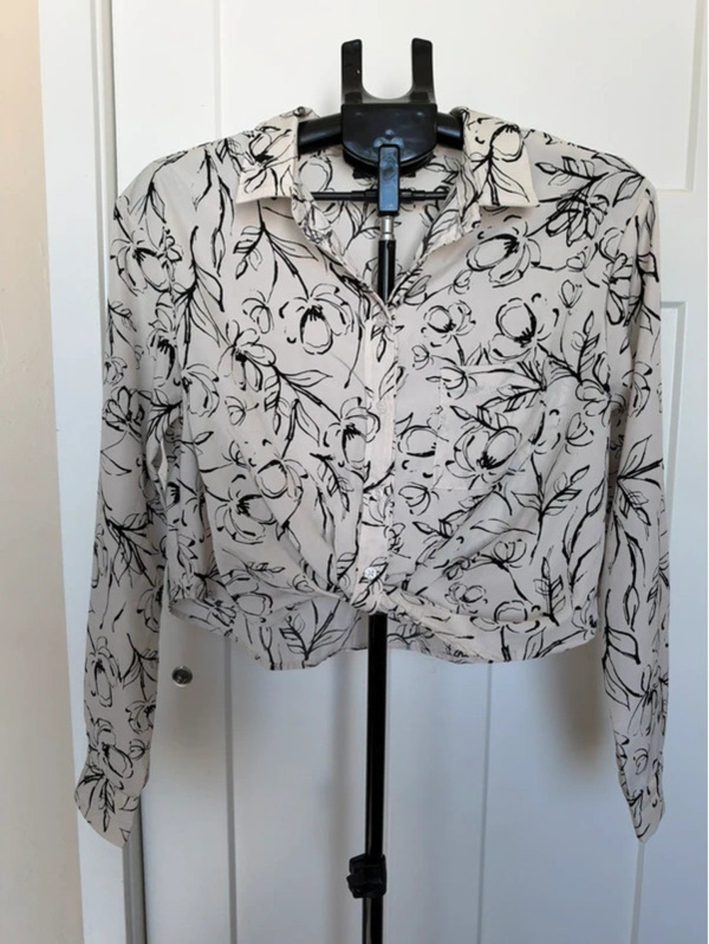 Lulus Long Sleeve Blouse